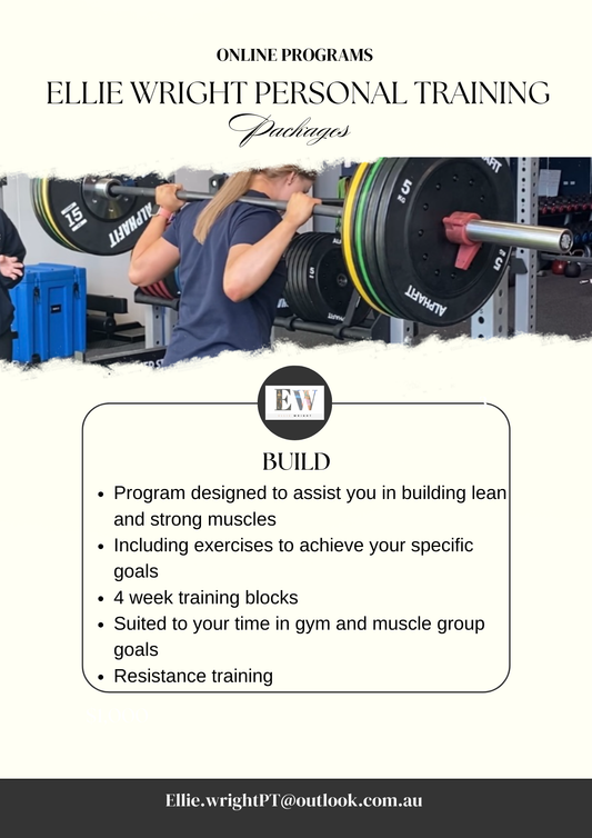 Build Online Program By Ellie Wright